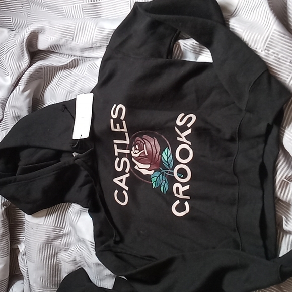 Crooks and Castles crop top hodie - Picture 1 of 2